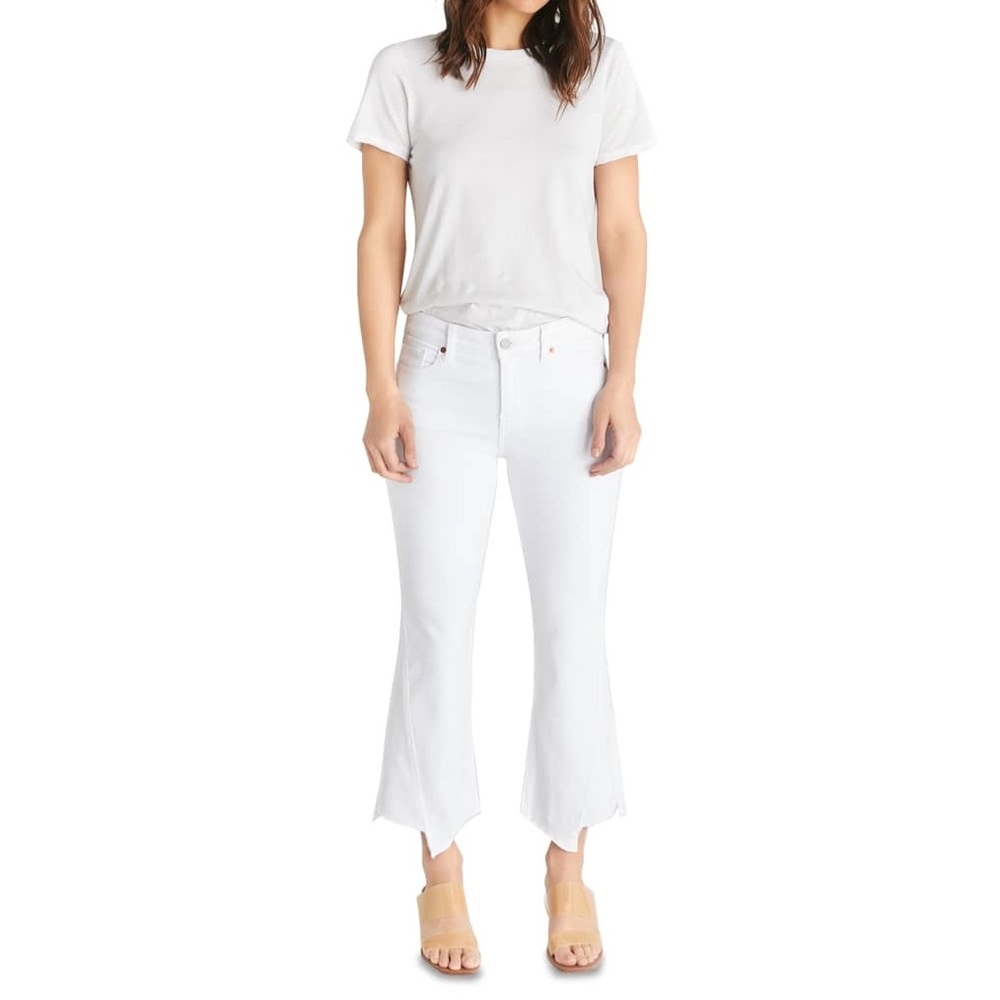 ÉTICA | Micki Crop Flare In White Dawn NWT